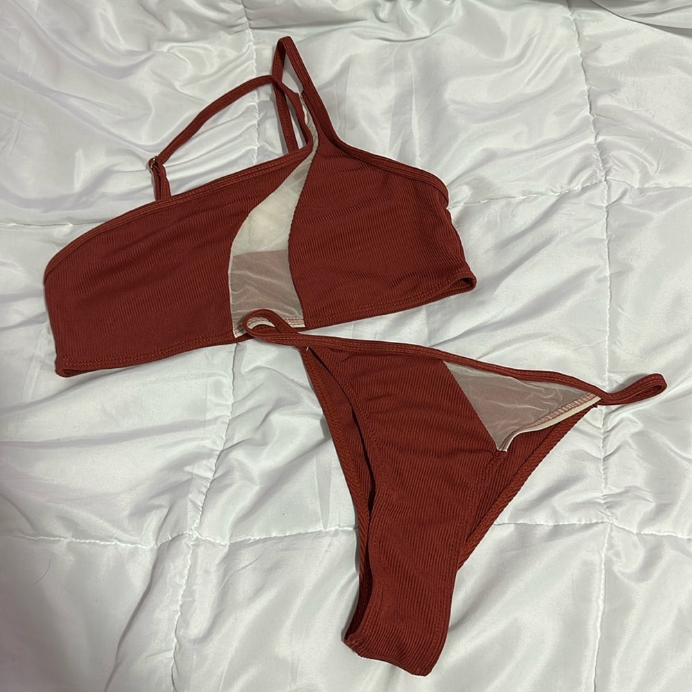 Rusty Colored Swimsuit